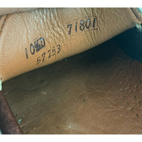 Allen Edmonds Boulder Leather Loafers Mens 10.5 D Black & Brown Slip-On main image 4